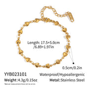 Stainless Steel Ornament Bracelet Female – Jewelry Gift Ideas — 7