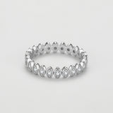 Female S925 Silver Lucky Eye Diamond-studded Ring – Gifts for Her — 3