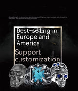 King's Riding Seat Dragon Titanium Steel Ring – Jewelry Gift Ideas — 6