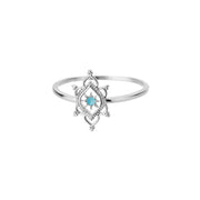 Crown Green Double Layer Hollow Ring – Unique Gift Ideas — 2
