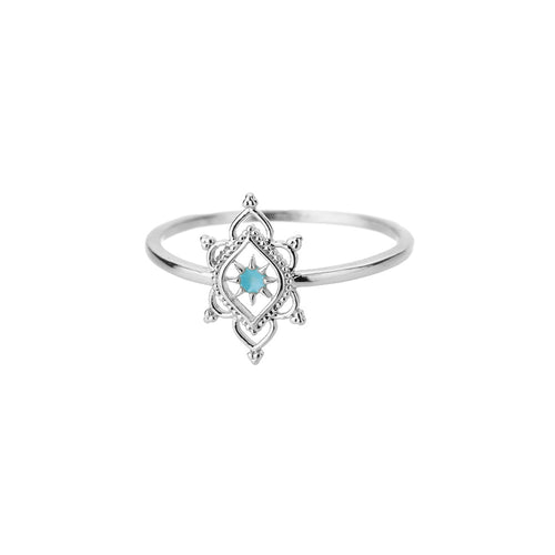 Crown Green Double Layer Hollow Ring – Unique Gift Ideas — 2