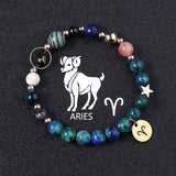 Twelve Constellations Bracelets Natural Stone – Special Occasion Gifts — 1