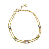 Jewelry Natural Crystal Double Layer Bracelet – Jewelry Gift Ideas — 5