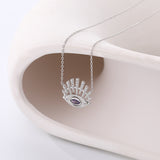 Lady Devil's Eye Zircon Necklace – Jewelry Gift Ideas — 3
