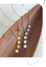Natural XINGX-shaped Tassel Temperamental Pendant – Jewelry Gift Ideas — 2