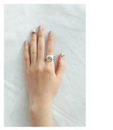 Minimalist Glossy Ring Opening S925 Sterling – Unique Gift Ideas — 11