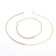 Stainless Steel Diamond-studded Necklace Female – Jewelry Gift Ideas — 4