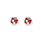 Year Red Flower Earrings – Surprise Gifts — 2