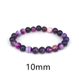 Bracelet En Pierre Naturelle Violet Pour Femme – Jewelry Gift Ideas — 5