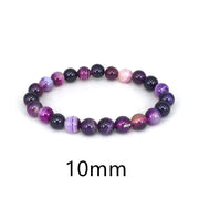 Bracelet En Pierre Naturelle Violet Pour Femme – Jewelry Gift Ideas — 5