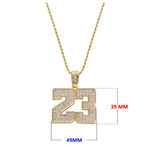 Jersey Number Necklace Men's Personality Alloy – Jewelry Gift Ideas — 4