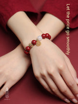 Raw Ore Cinnabar Bracelet Natural For Women – Jewelry Gift Ideas — 5