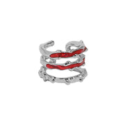 Women's Fashion Irregular Surface Line Drip Sterling – Stylish Gifts — 4