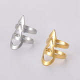 Men's And Women's Stainless Steel Arrow Shaped Rings – Gifts for Her — 3