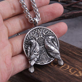 Vintage Norse Mythology Viking Odin Eagle Pendant – Jewelry Gift Ideas — 5