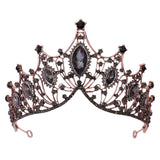 Classic Vintage Bridal Tiara Black Baroque – Gift Ideas — 3