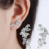 Jewelry Hot Sale Korean Bow Tie Zircon Earrings – Jewelry Gift Ideas — 1