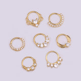 Fashionable Women's Simple Solid Color Zircon Earrings – Gifts for Her — 17