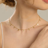 Fashion Small Leaf Clavicle Chain For Women – Stylish Gifts — 1