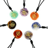 Natural Crystal Agate Stone Carving Spiral Aura – Jewelry Gift Ideas — 16