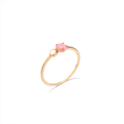 Small Shaped Queen Shell Crystal Ring – Thoughtful Gifts — 4