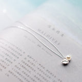 Personalized Simple S925 Silver Shell Necklace – Jewelry Gift Ideas — 5