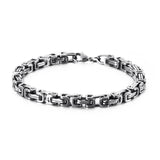 Men's And Women's Titanium Steel Square Buckle – Jewelry Gift Ideas — 12