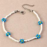 Bohemian Beach Resort Style Daisy Anklet – Stylish Gifts — 4