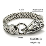 Men's Stainless Steel Eagle Head Bracelet – Jewelry Gift Ideas — 3