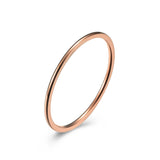 Tri-color Titanium Steel Women's Tail Ring – Gifts for Her — 4