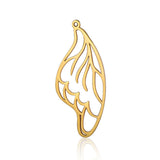 Stainless Steel Ornament Laser Cut Hollow Wing – Jewelry Gift Ideas — 5