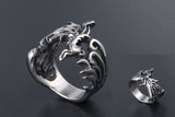 Ornament Retro Phoenix God Bird Titanium Steel Fashion – Stylish Gifts — 6