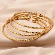 Bridal 24k Gold Plated Bracelet Ornament Women's – Jewelry Gift Ideas — 1
