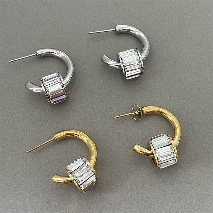 Women's Minimalist And Stylish Gold-plated Earrings – Gifts for Her — 1
