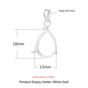 925 Sterling Silver Pendant Silver Ring Holder – Jewelry Gift Ideas — 6