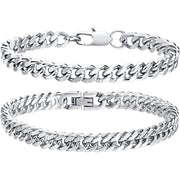 Stainless Steel Four-side Grinding Punk Hip Hop – Jewelry Gift Ideas — 3