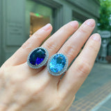 Shiny Diamond Set Women's Ring – Gifts for Her — 1
