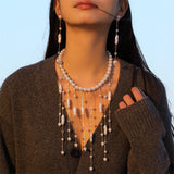 Exaggerated Long Tassel Women's Necklace Big – Jewelry Gift Ideas — 6