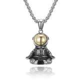 Ins Astronaut Sit Still Interesting Titanium – Jewelry Gift Ideas — 2