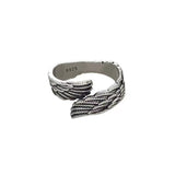 Love Couple Plain Silver Ring Angel Wings – Gifts for Couples — 13