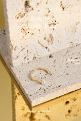 Zircon Guan S925 Sterling SilverFemale Ring – Holiday Gift Ideas — 5