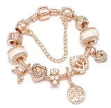 Fashion Love Geometric Rose Gold Bracelet Women's – Jewelry Gift Ideas — 6
