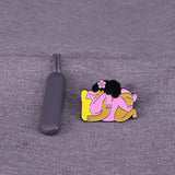 Fashion Minority Brooch Female Hug Badge – Stylish Gifts — 1