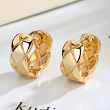 Anti-allergic Fashion Rhombus Ear Buckle – Stylish Gifts — 6