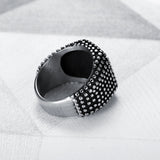 Men's Fashion Personality Retro Black Square Hemp Dot – Stylish Gifts — 11