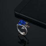 Alloy Personality Plant Ladies Rose Ring – Holiday Gift Ideas — 3