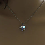 Luminous Cage Necklace Will Glow Hollow Dolphin – Jewelry Gift Ideas — 2
