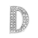30mm Chrome Color White Diamond Letters Pet Collar – Stylish Gifts — 7