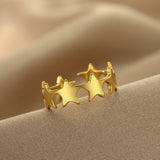 Small Star Adjustable Ring For Women Vintage – Jewelry Gift Ideas — 5
