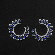 C- Shaped Zircon Earrings Handmade Inlaid Fashion – Stylish Gifts — 6